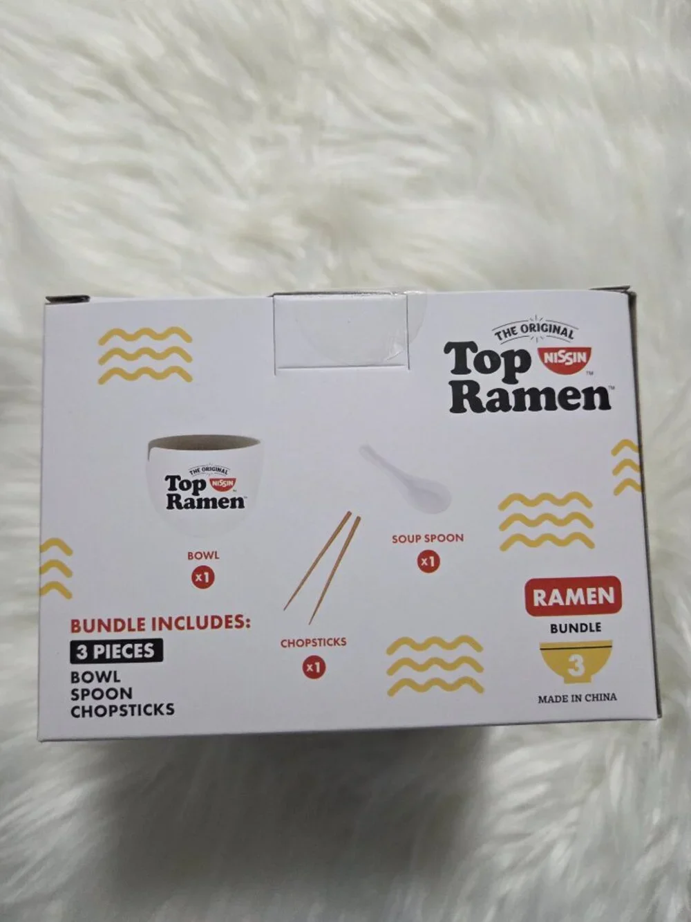 Top Ramen 3 Piece Set